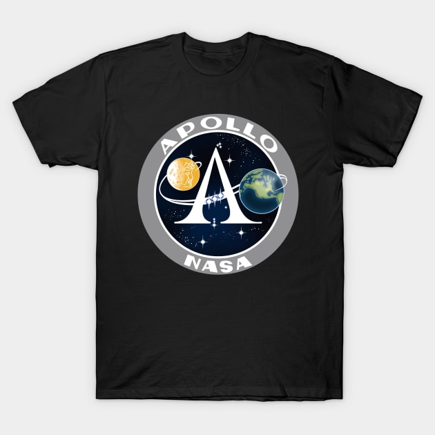 NASA Apollo 11 Program T-Shirt by FaelynArt